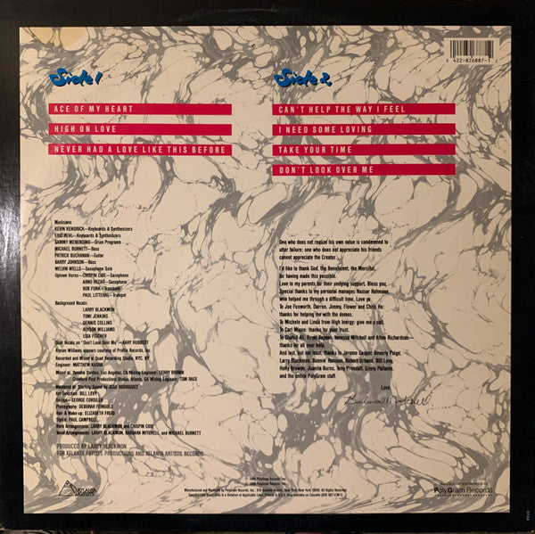 Barbara Mitchell : High On Love (LP, Album)