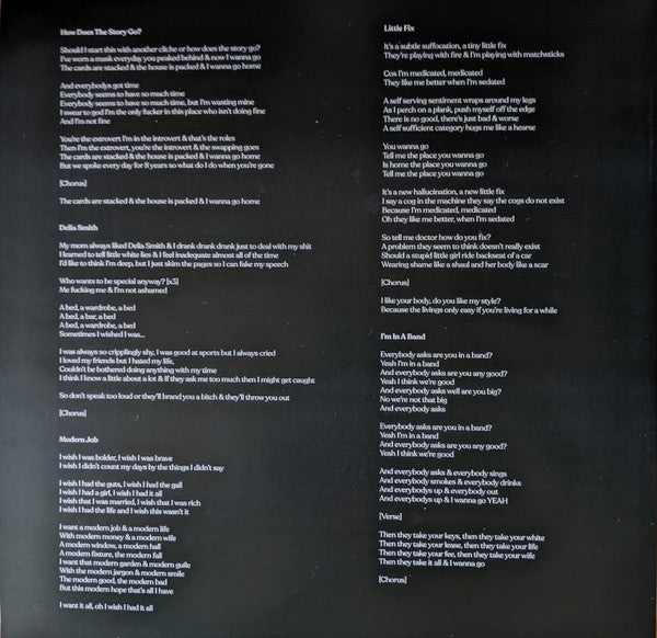 Sprints : A Modern Job (12")