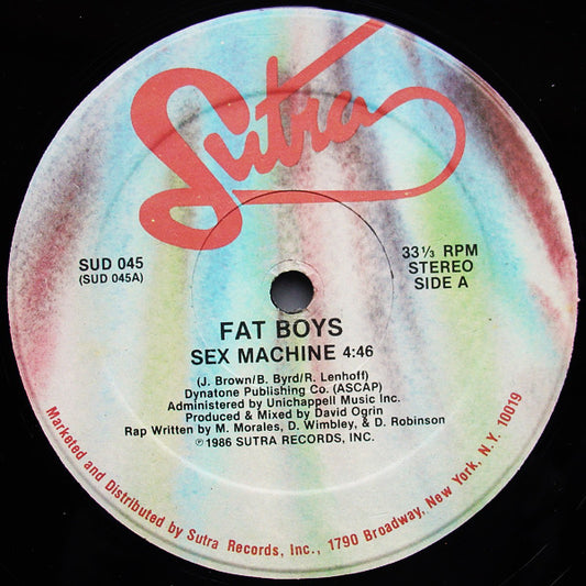 Fat Boys : Sex Machine (12")