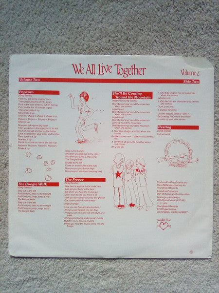 Greg & Steve* : We All Live Together, Volume 2 (LP, Album, RE)