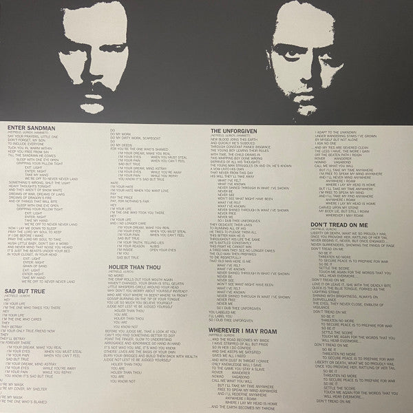 Metallica : Metallica (2xLP, Album, Ltd, RE, RM, 180)