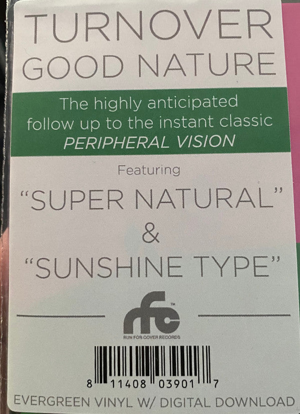 Turnover (3) : Good Nature (LP, Album, Ltd, RP, Eve)