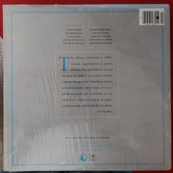 Dan Fogelberg & Tim Weisberg : Twin Sons Of Different Mothers (LP, Album, Pit)