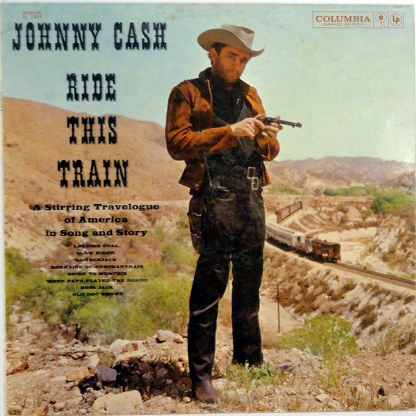 Johnny Cash : Ride This Train (LP, Album, Mono)
