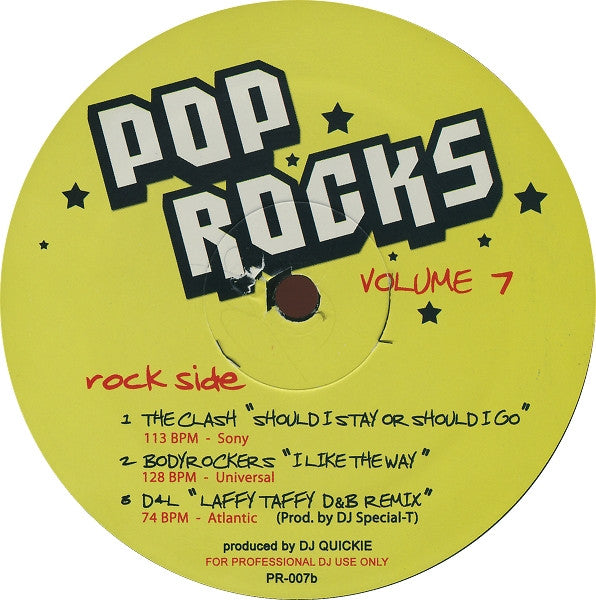 Various : Pop Rocks Volume 7 (12")