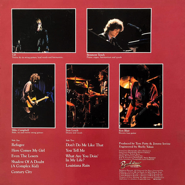 Tom Petty And The Heartbreakers : Damn The Torpedoes (LP, Album, Glo)