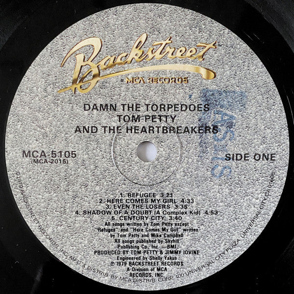 Tom Petty And The Heartbreakers : Damn The Torpedoes (LP, Album, Glo)