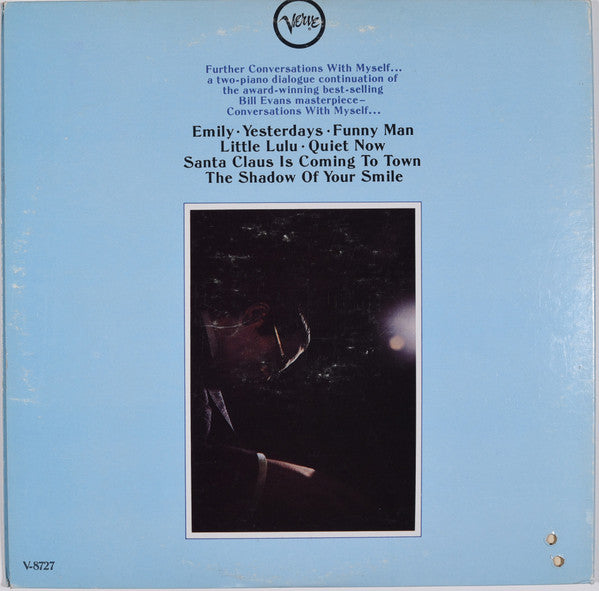 Bill Evans : Further Conversations With Myself (LP, Album, Mono, Gat)