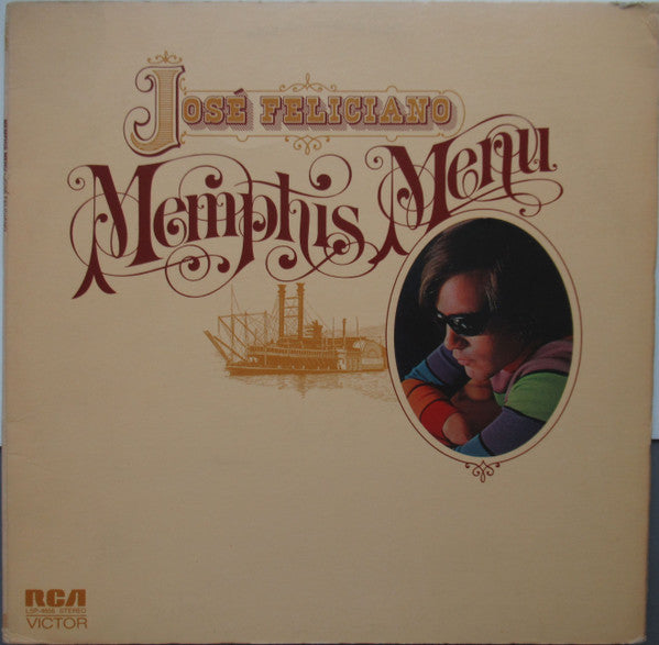 José Feliciano : Memphis Menu (LP, Album, Hol)