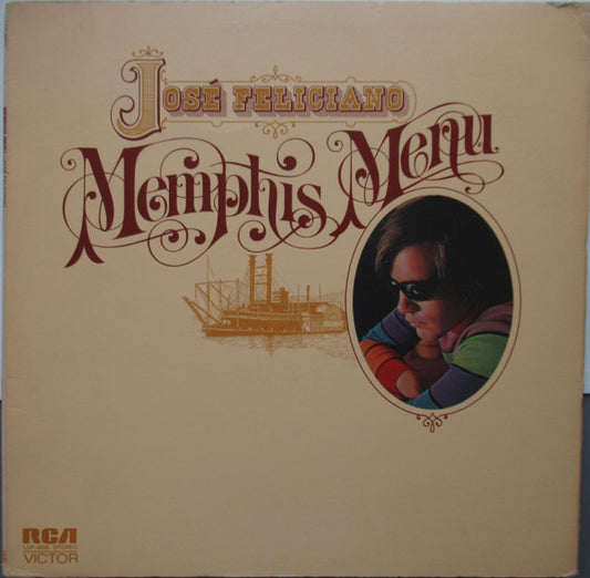 José Feliciano : Memphis Menu (LP, Album, Hol)