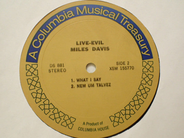 Miles Davis : Live-Evil (2xLP, Album, Club)