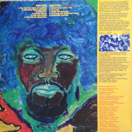 Billy Preston : The Kids & Me (LP, Album, Pit)