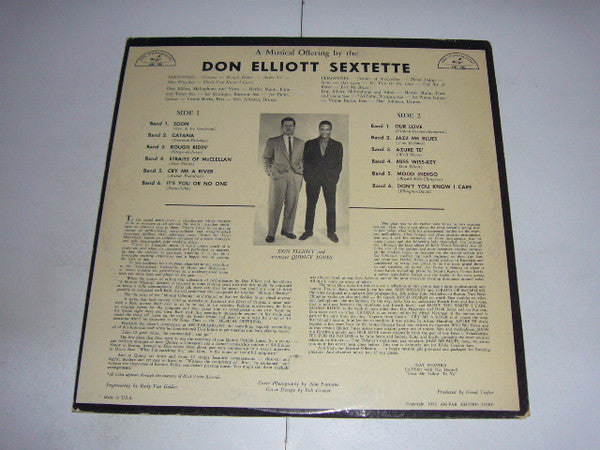 Don Elliott : A Musical Offering By Don Elliott (LP, Mono, M/Print)