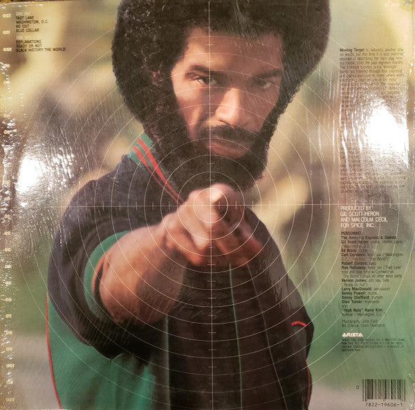 Gil Scott-Heron : Moving Target (LP, Album, Ter)