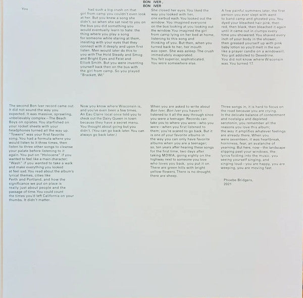 Bon Iver : Bon Iver, Bon Iver (2xLP, Album, Ltd, RE, Whi)