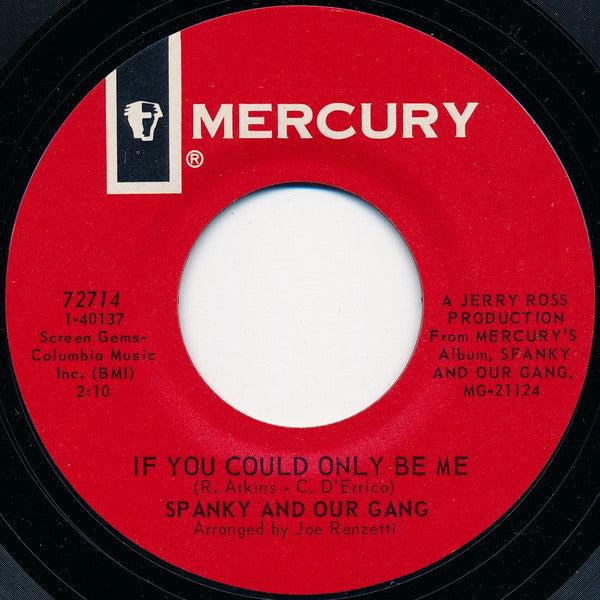 Spanky And Our Gang* : Making Every Minute Count (7", Single, Styrene, Mer)