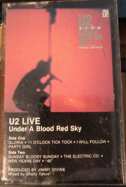 U2 : Under A Blood Red Sky (Live)  (Cass, MiniAlbum, RE, Dol)