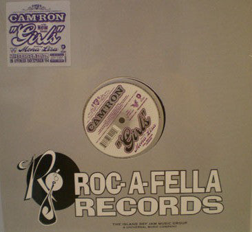 Cam'ron Featuring Mona Lisa (2) : Girls (12")