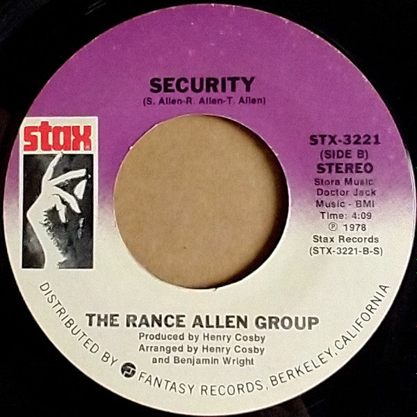 The Rance Allen Group : Smile (7", Single)