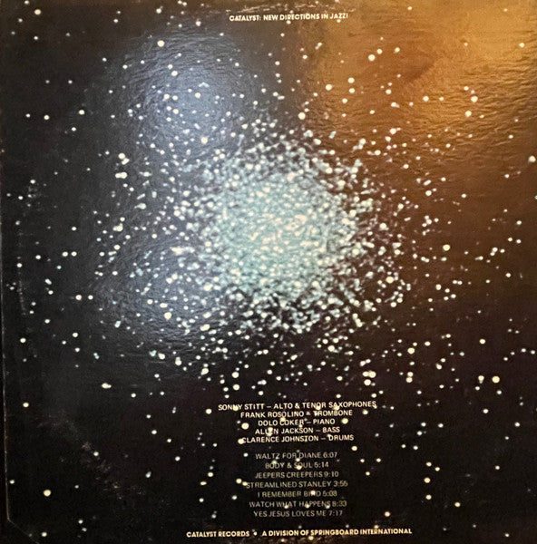 Sonny Stitt : I Remember Bird (LP, Album, Promo, Gat)