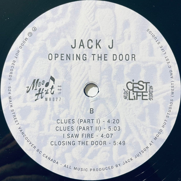 Jack J* : Opening The Door (LP, Album)