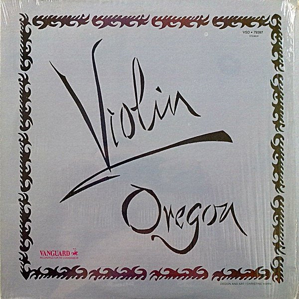 Oregon : Violin (LP, Album, Pit)