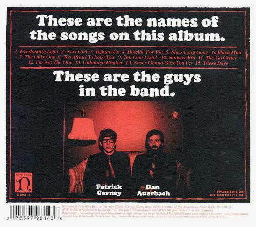 The Black Keys : Brothers (CD, Album, Dig)