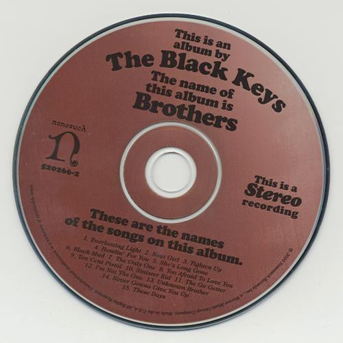 The Black Keys : Brothers (CD, Album, Dig)