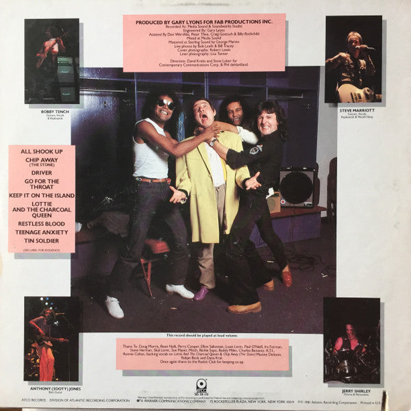 Humble Pie : Go For The Throat (LP, Album)