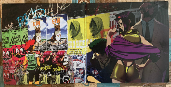 The Seatbelts : Cowboy Bebop (Original Series Soundtrack) (LP, Ltd, Whi + LP, Ltd, Bro + Album, Ltd, Ein)