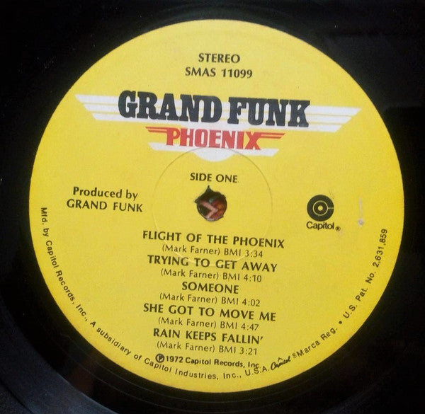 Grand Funk* : Phoenix (LP, Album, Gat)