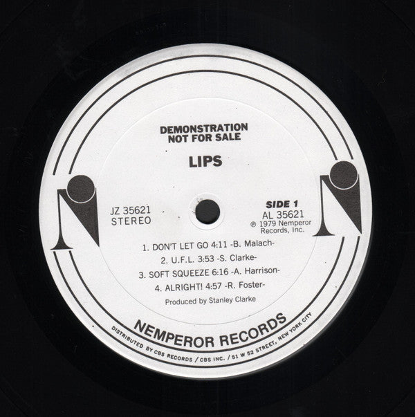Lips (5) : Lips (LP, Album, Promo)