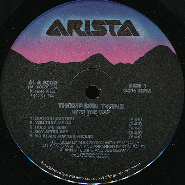 Thompson Twins : Into The Gap (LP, Album, Ind)