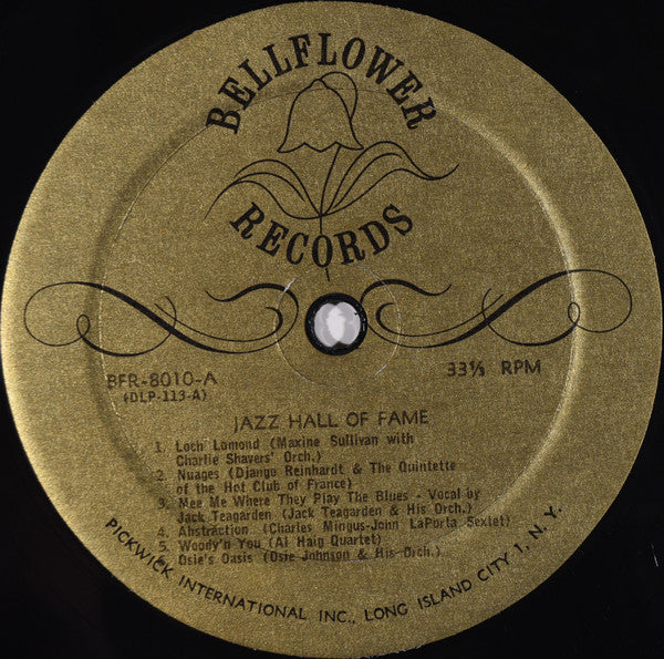 Various : Jazz Hall Of Fame (LP)