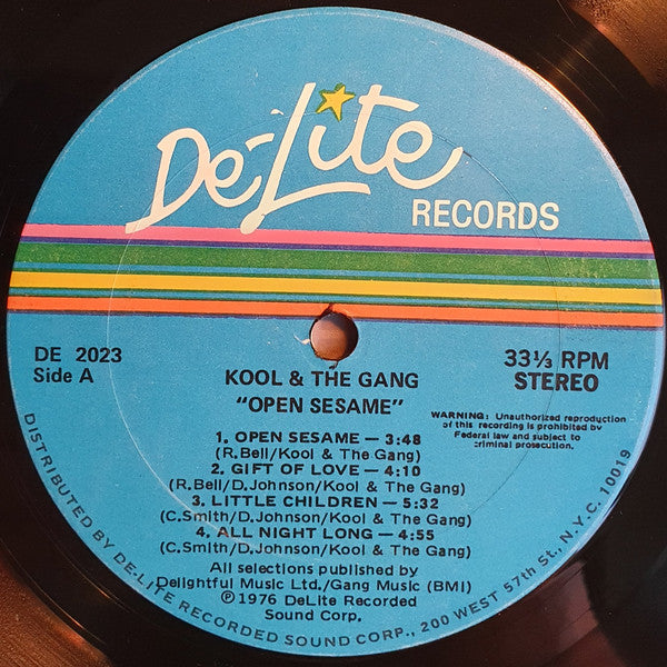 Kool & The Gang : Open Sesame (LP, Album, Gat)