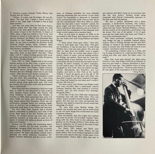 Red Garland : Rediscovered Masters (2xLP, Comp)