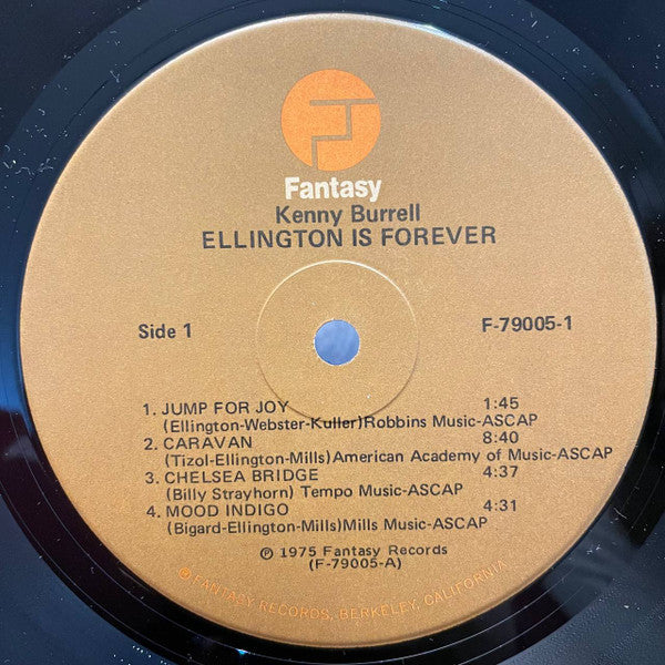Kenny Burrell : Ellington Is Forever (2xLP, Album)