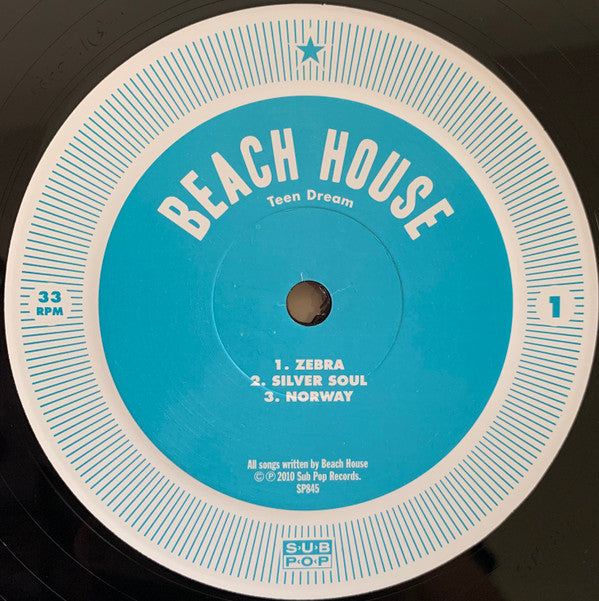 Beach House : Teen Dream (2xLP, Album, RE, RP)