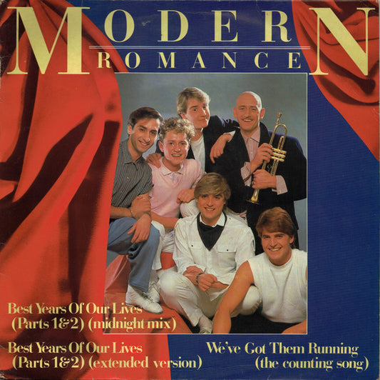 Modern Romance : Best Years Of Our Lives (Parts 1 & 2) (12", Single)