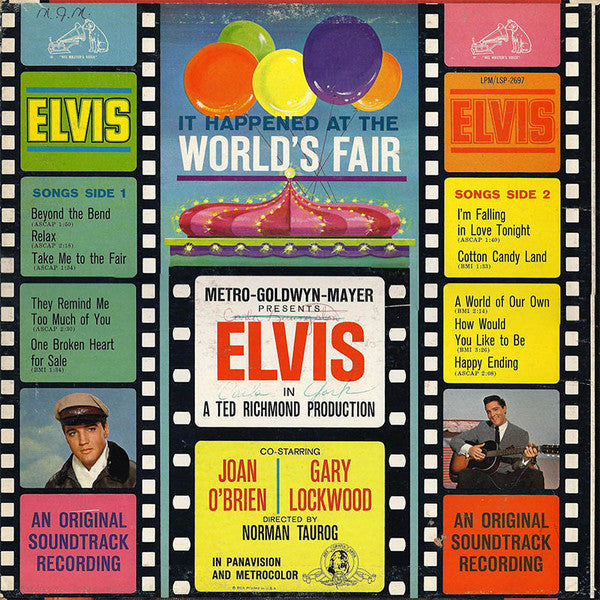 Elvis Presley : It Happened At The World's Fair (LP, Album, Mono, Roc)