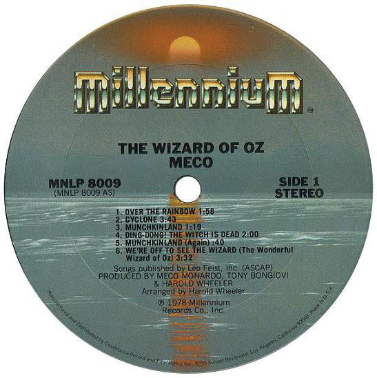 Meco* : The Wizard Of Oz (LP, Album, PRC)