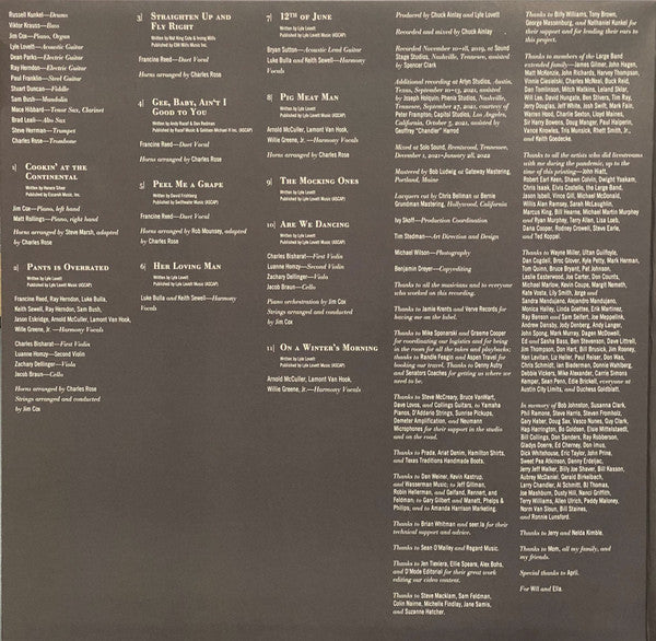 Lyle Lovett : 12th Of June (LP, Album)