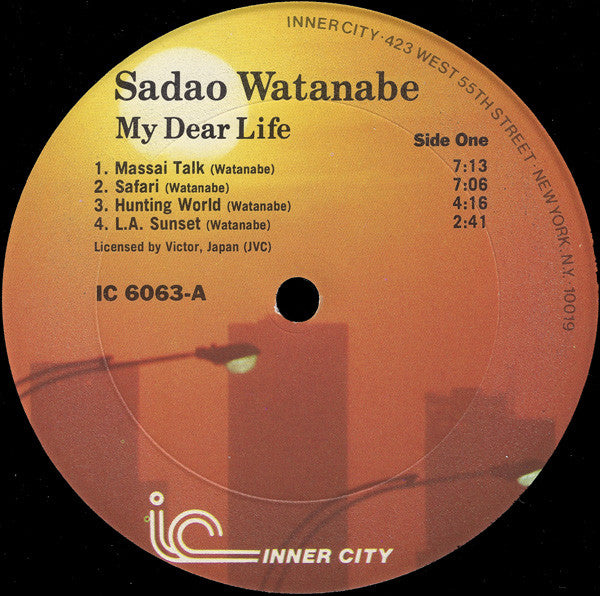Sadao Watanabe : My Dear Life (LP, Album)