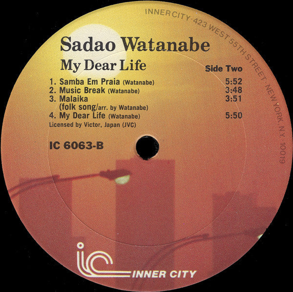 Sadao Watanabe : My Dear Life (LP, Album)