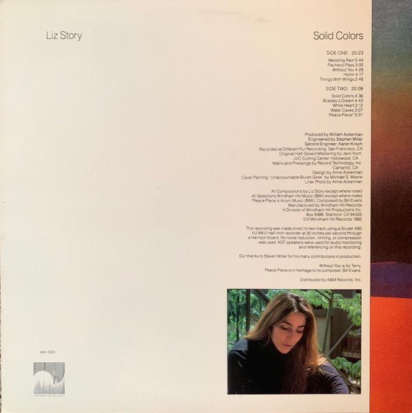 Liz Story : Solid Colors (LP, Album, RE)
