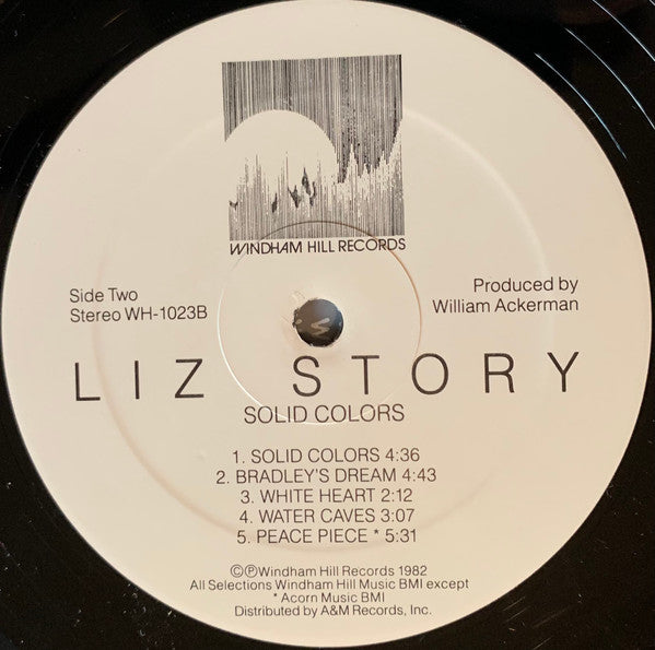 Liz Story : Solid Colors (LP, Album, RE)
