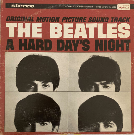 The Beatles : A Hard Day's Night (Original Motion Picture Sound Track) (LP, Album, RE)