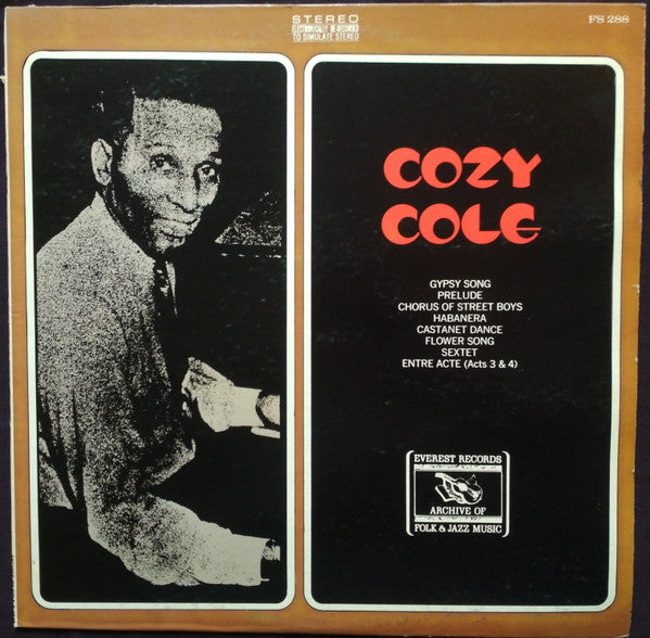 Cozy Cole : Cozy Cole (LP, RE)