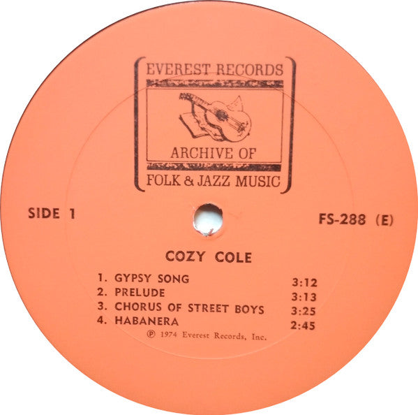 Cozy Cole : Cozy Cole (LP, RE)