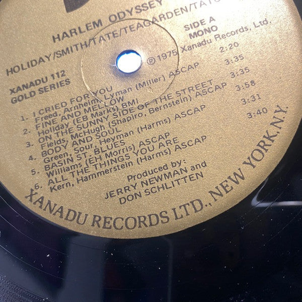 Various : Harlem Odyssey (LP, Comp, Mono)